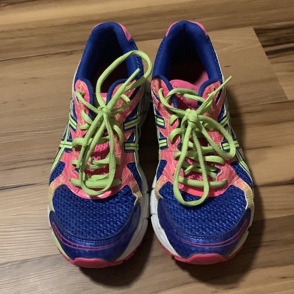 ASICS bright colored athletic shoes - Picture 2 of 4